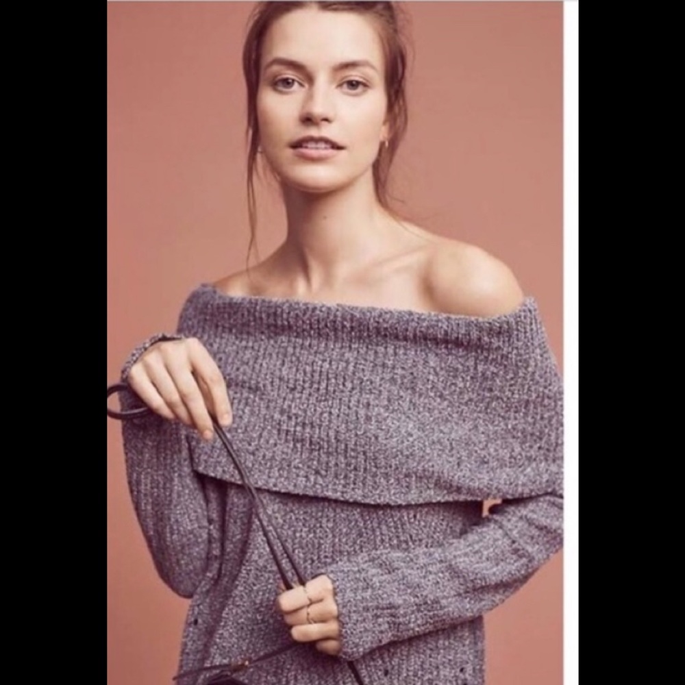 Anthropologie Moth Lucerne Chenille Tunic Sweater - Picture 2 of 7